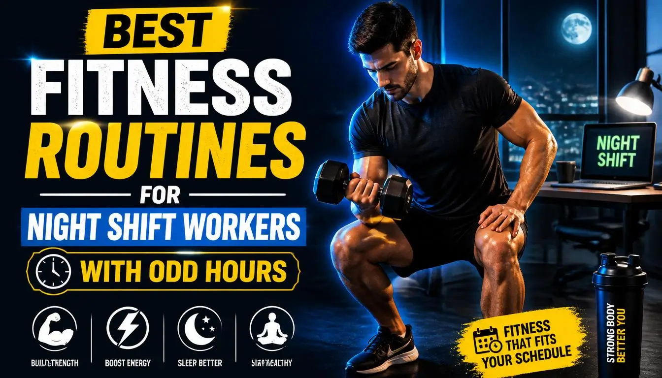 Best Fitness Routines for Night Shift Workers With Odd Hours