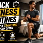 Quick Fitness Routines for People Traveling for Work Often